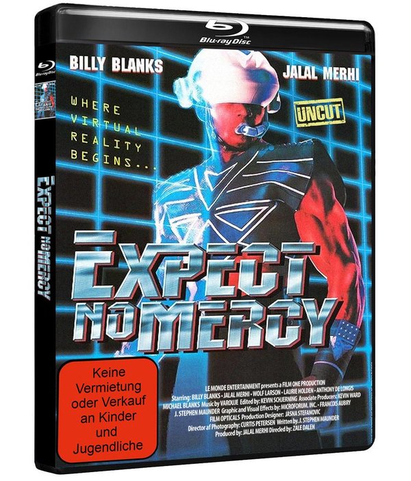 EXPECT NO MERCY - BR 4K HD REMASTERED!  (Blu-ray Disc)