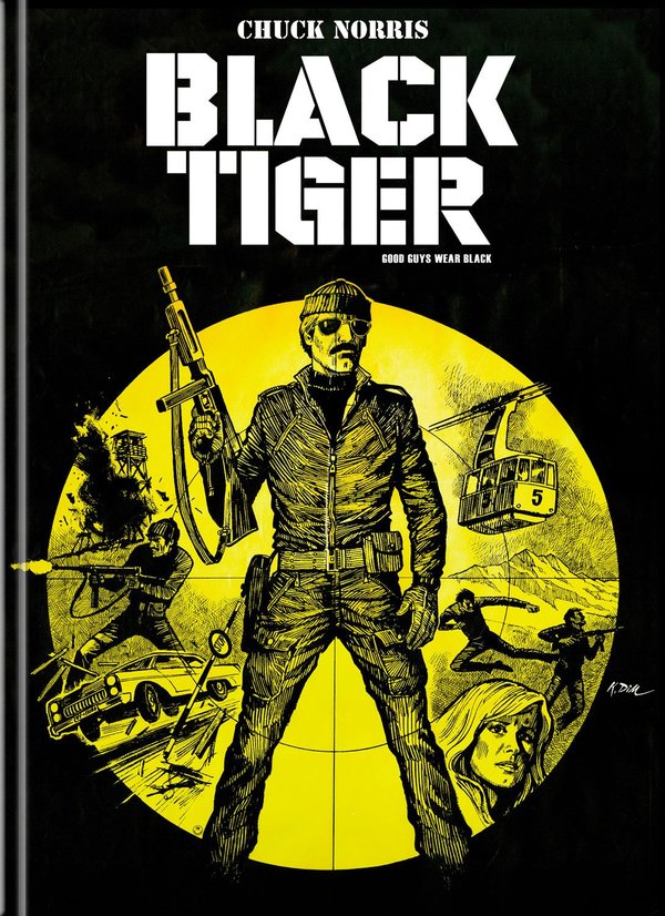 Black Tiger - Uncut Mediabook Edition (DVD+blu-ray) (A)