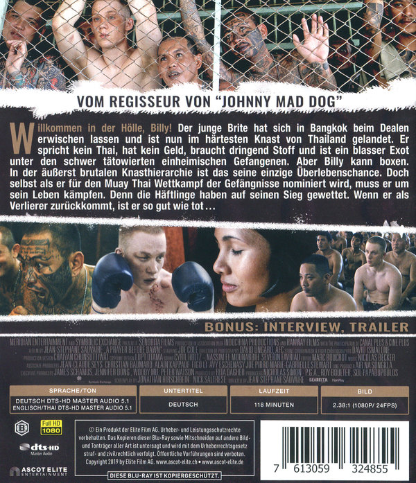 A Prayer Before Dawn - Das letzte Gebet (blu-ray)