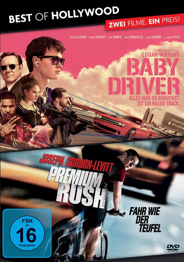 Baby Driver/Premium Rush - Best of Hollywood