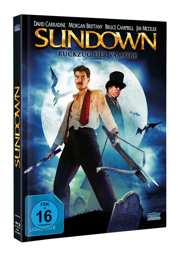 Sundown - Rückzug der Vampire - Uncut Mediabook Edition  (DVD+blu-ray) (A)