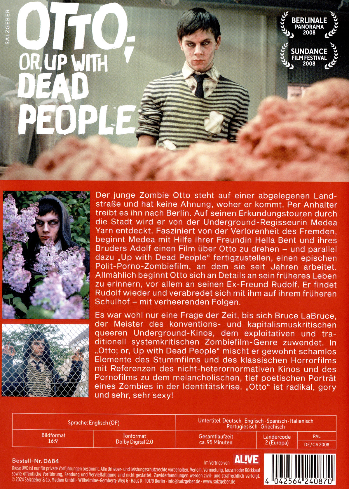 Otto, or Up with Dead People (OmU)  (DVD)