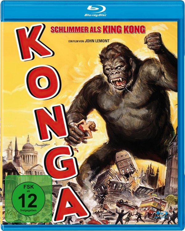 KONGA - Kinofassung (blu-ray)