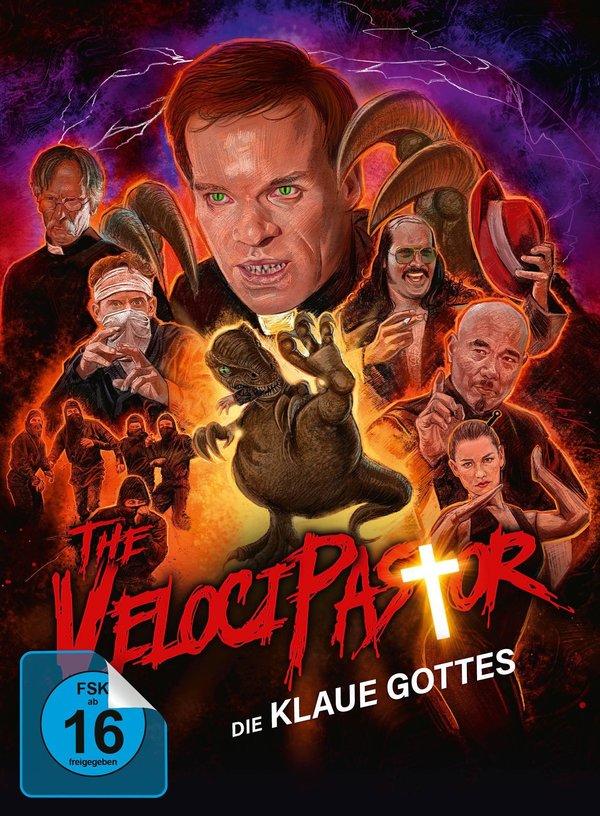 The Velocipastor - Die Klaue Gottes - Uncut Mediabook Edition  (DVD+blu-ray)