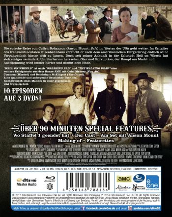 Hell on Wheels - Die komplette zweite Staffel (blu-ray)