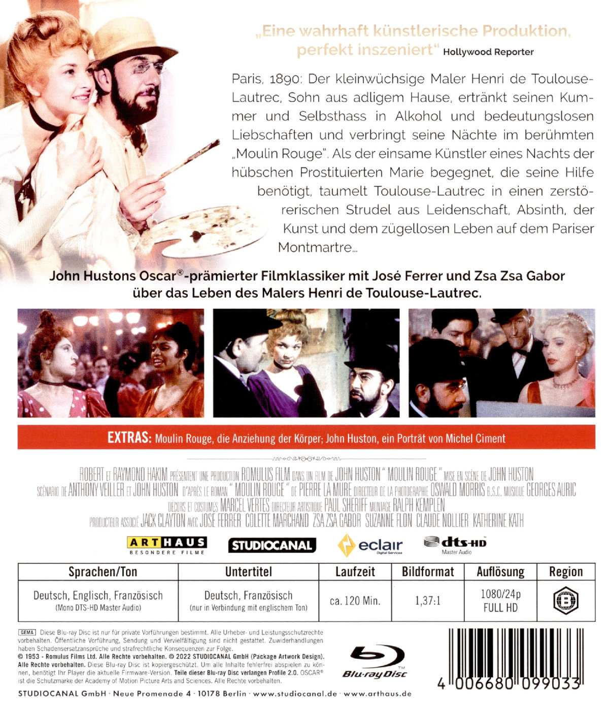 Moulin Rouge (blu-ray)