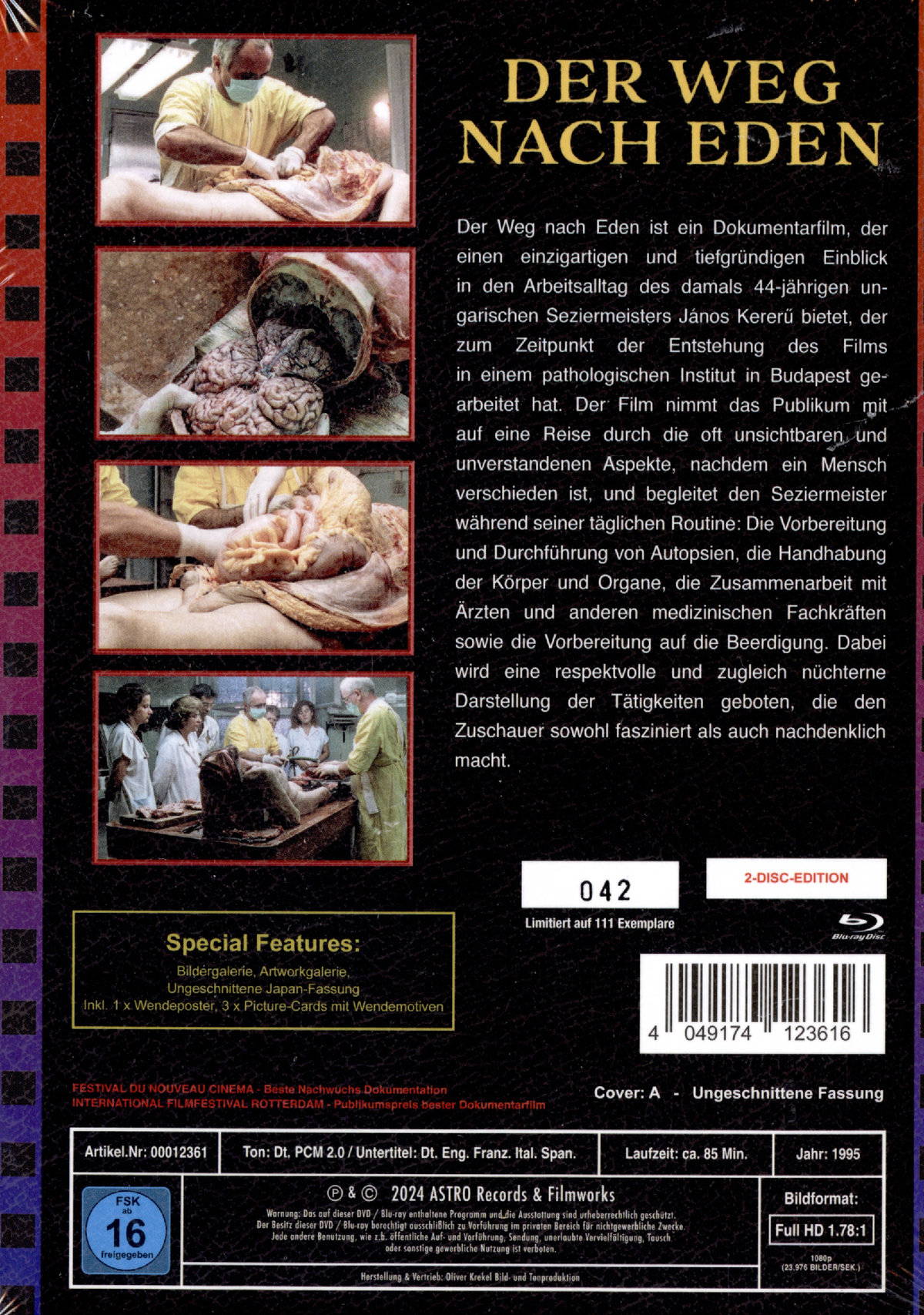 Der Weg nach Eden - Uncut Mediabook Edition  (DVD+blu-ray) (A)