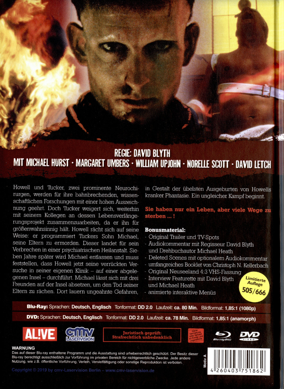 Robot Maniac - Death Warmed Up - Uncut Mediabook Edition (DVD+blu-ray) (A)