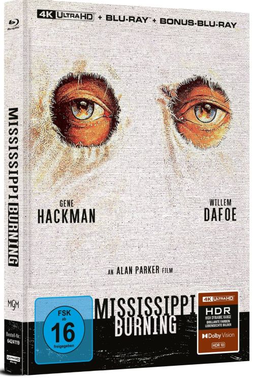 Mississippi Burning - Die Wurzel des Hasses - Uncut Mediabook Edition  (4K Ultra HD+blu-ray)