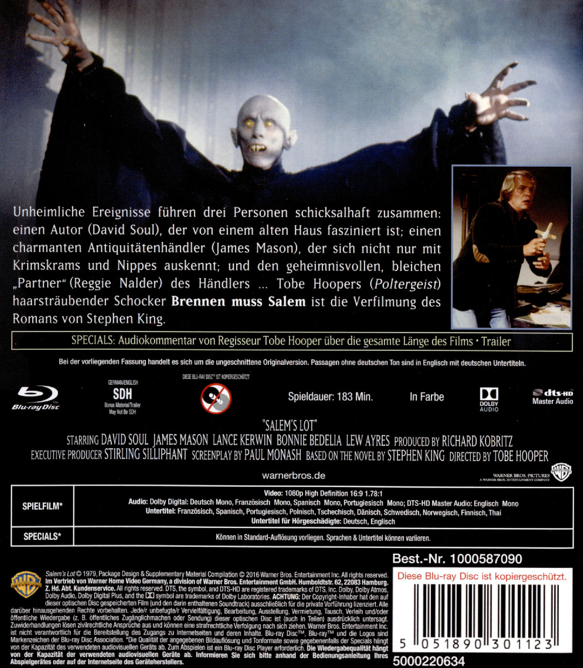 Stephen King's - Brennen muss Salem (blu-ray)