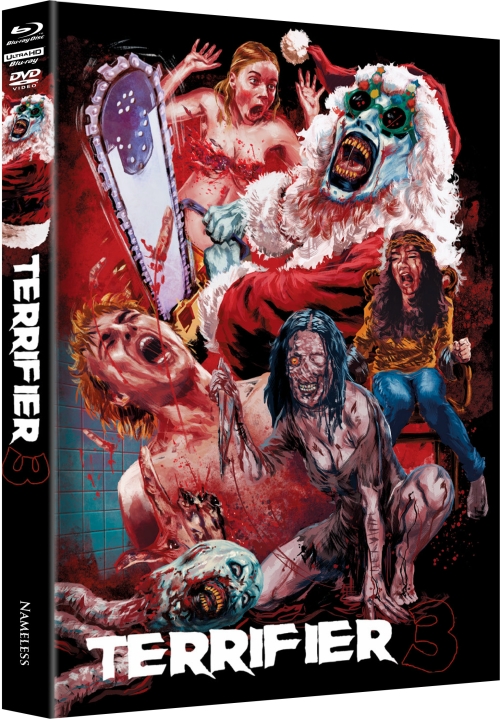 Terrifier 3 - Uncut Mediabook Edition  (4K Ultra HD+blu-ray+DVD) (J)