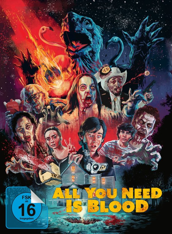 All You Need Is Blood - Uncut Mediabook Edition  (4K Ultra HD+blu-ray)