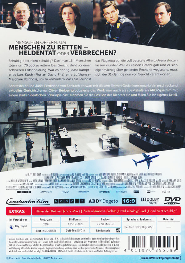 Terror - Ihr Urteil  (DVD)