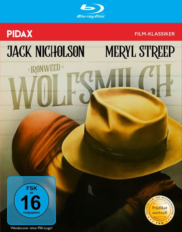 Wolfsmilch (Ironweed) / Vielfach ausgezeichnetes Meisterwerk mit den Weltstars Jack Nicholson und Meryl Streep (Pidax Film-Klassiker)  (Blu-ray Disc)