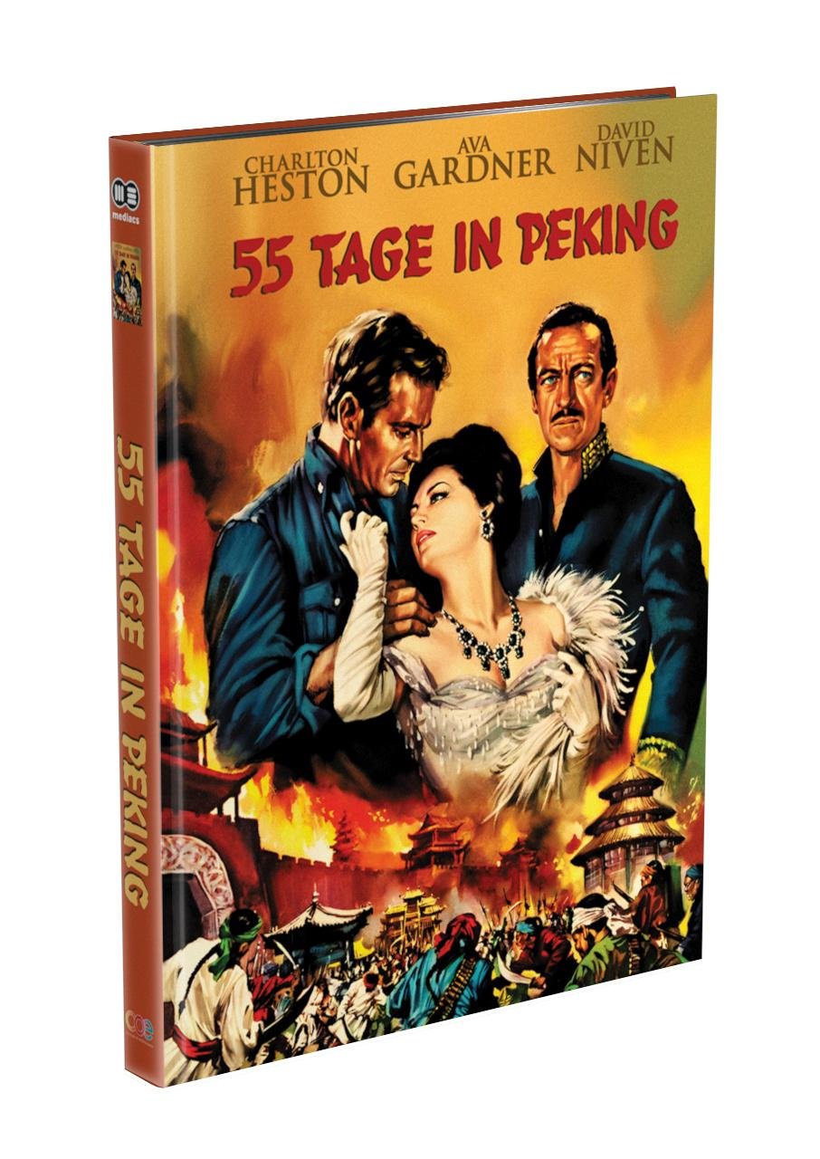 55 Tage in Peking - Uncut Mediabook Edition (DVD+blu-ray) (A)