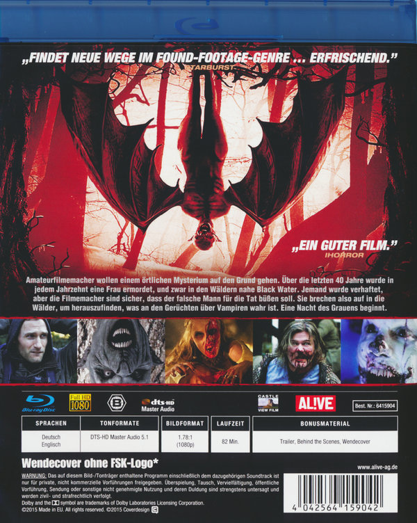 Black Water Vampire - Die Nacht des Grauens (blu-ray)