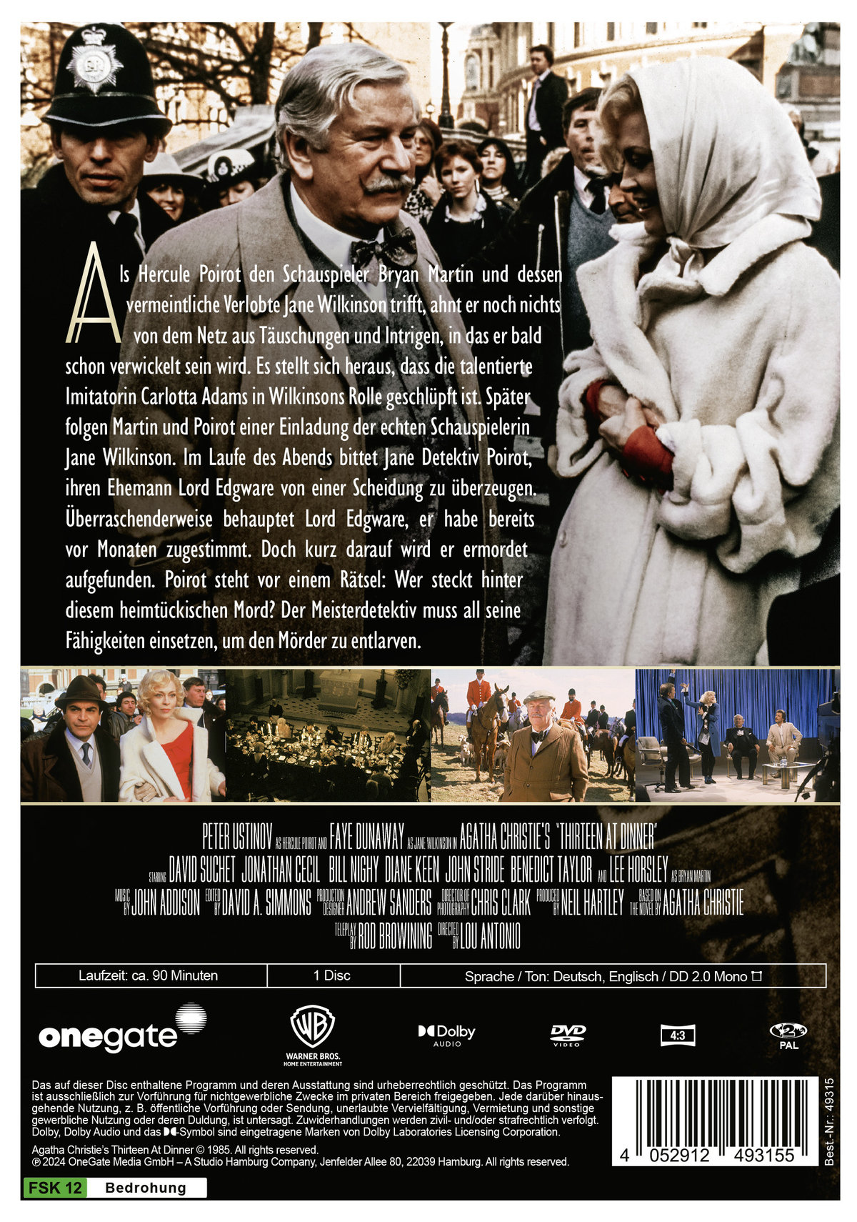 Mord à la carte (Hercule Poirot)  (DVD)