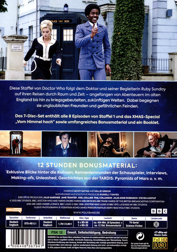 Doctor Who - Staffel 1  [7 BRs]  (Blu-ray Disc)