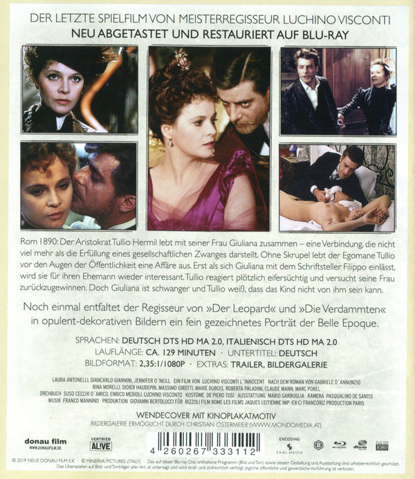 Unschuld, Die (blu-ray)