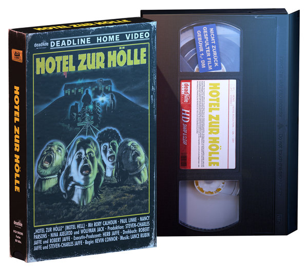 Hotel zur Hölle - Motel Hell  - Uncut VHS Design Edition (DVD+blu-ray)
