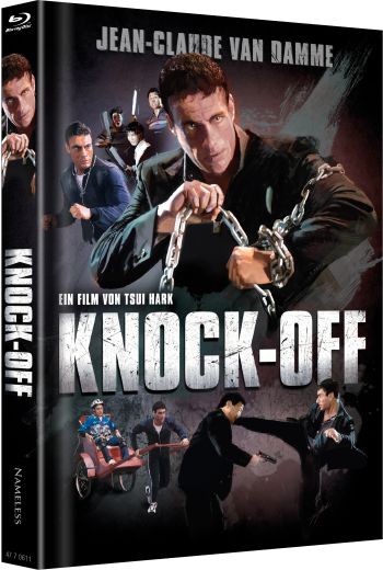 Knock Off - Der entscheidende Schlag - Uncut Mediabook Edition (DVD+blu-ray) (Cover Zeichnung)