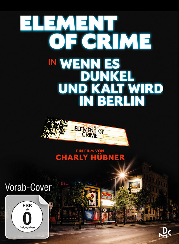 Element of Crime - Wenn es dunkel und kalt wird in Berlin - Mediabook - Limited Edition  (Blu-ray Disc)