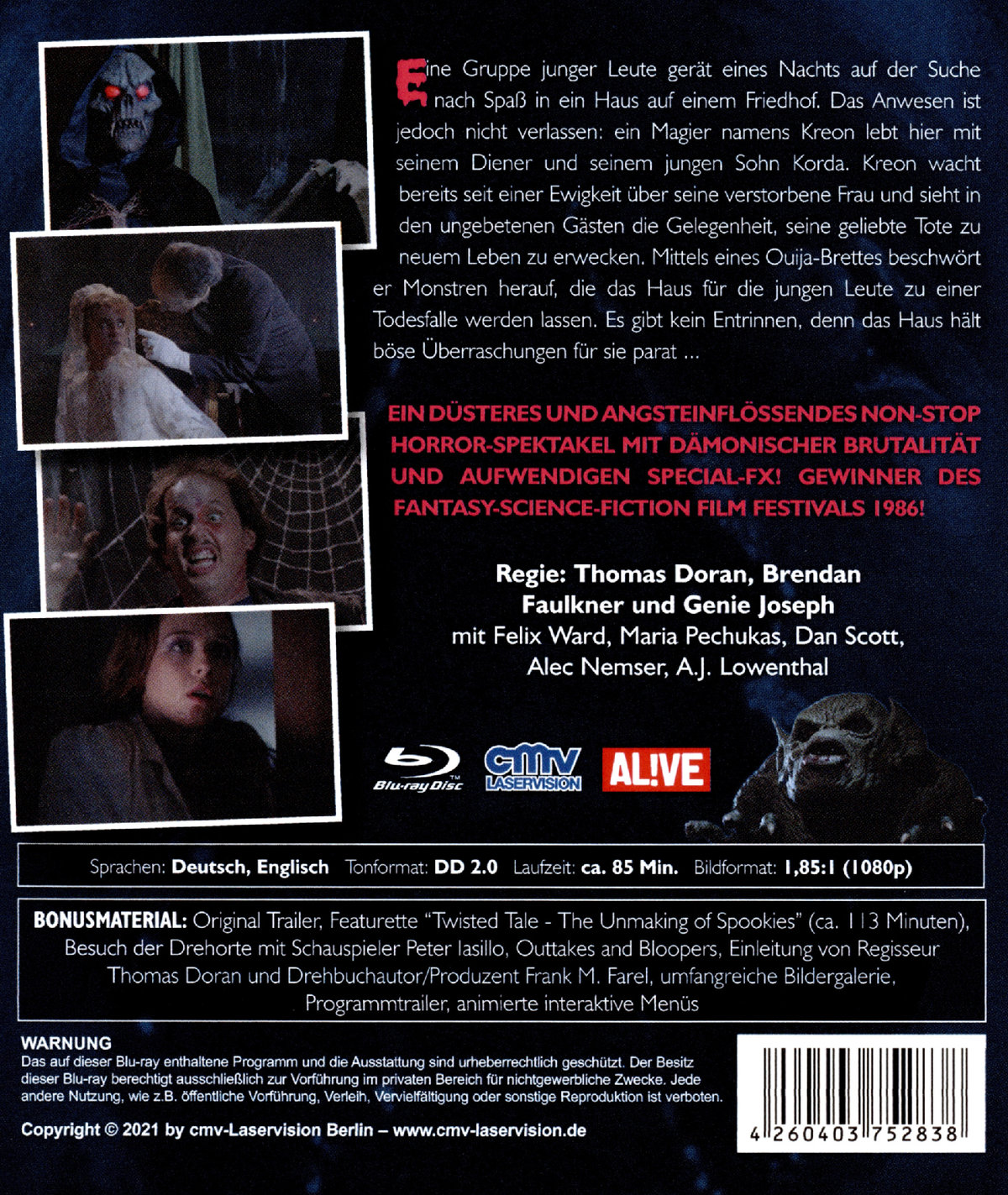 Spookies - Die Killermonster - Uncut Edition (blu-ray)