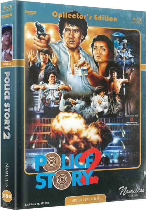 Police Story 2 - Uncut Mediabook Edition  (4K Ultra HD+blu-ray) (B)