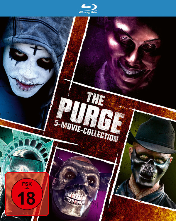 Purge, The - 5-Movie-Collection (blu-ray)