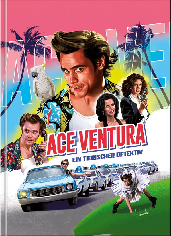 Ace Ventura - Ein tierischer Detektiv - Uncut Mediabook Edition (blu-ray) (C)