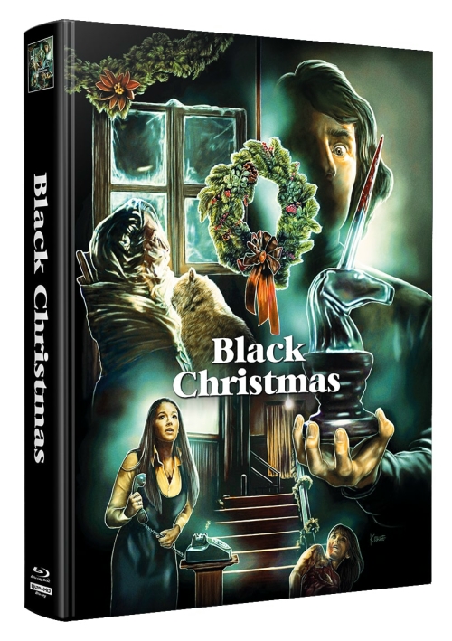 Black Christmas - Uncut Mediabook Edition  (4K Ultra HD+blu-ray)