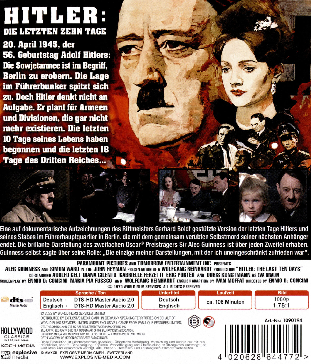 Hitler - Die letzten zehn Tage (blu-ray)