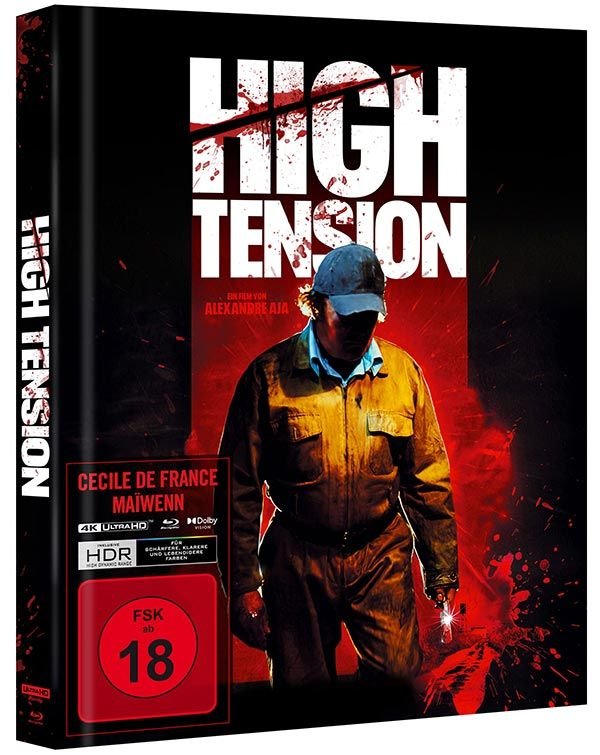 High Tension - Uncut Mediabook Edition (4K Ultra HD+blu-ray) (A)