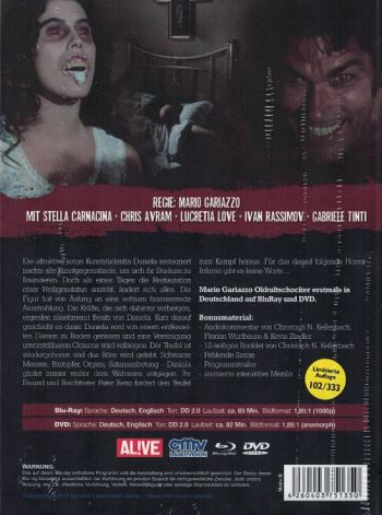 L?Ossessa - Omen des Bösen - Uncut Mediabook Edition (DVD+blu-ray) (B)