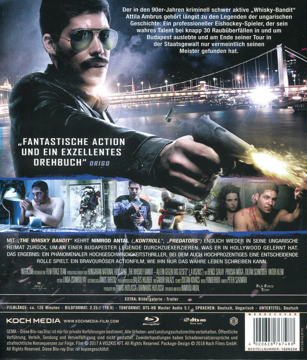 Whiskey Bandit, The - Allein gegen das Gesetz (blu-ray)