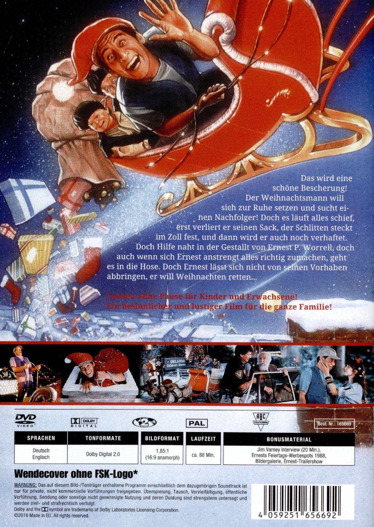 Ernest rettet Weihnachten  (DVD)