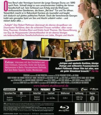 Bel Ami (blu-ray)