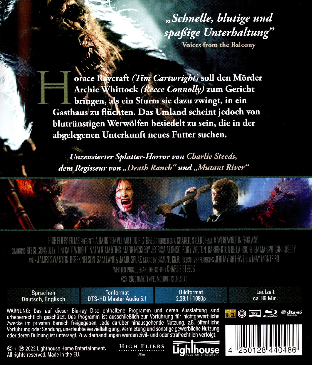 Werewolf in England, A (blu-ray)