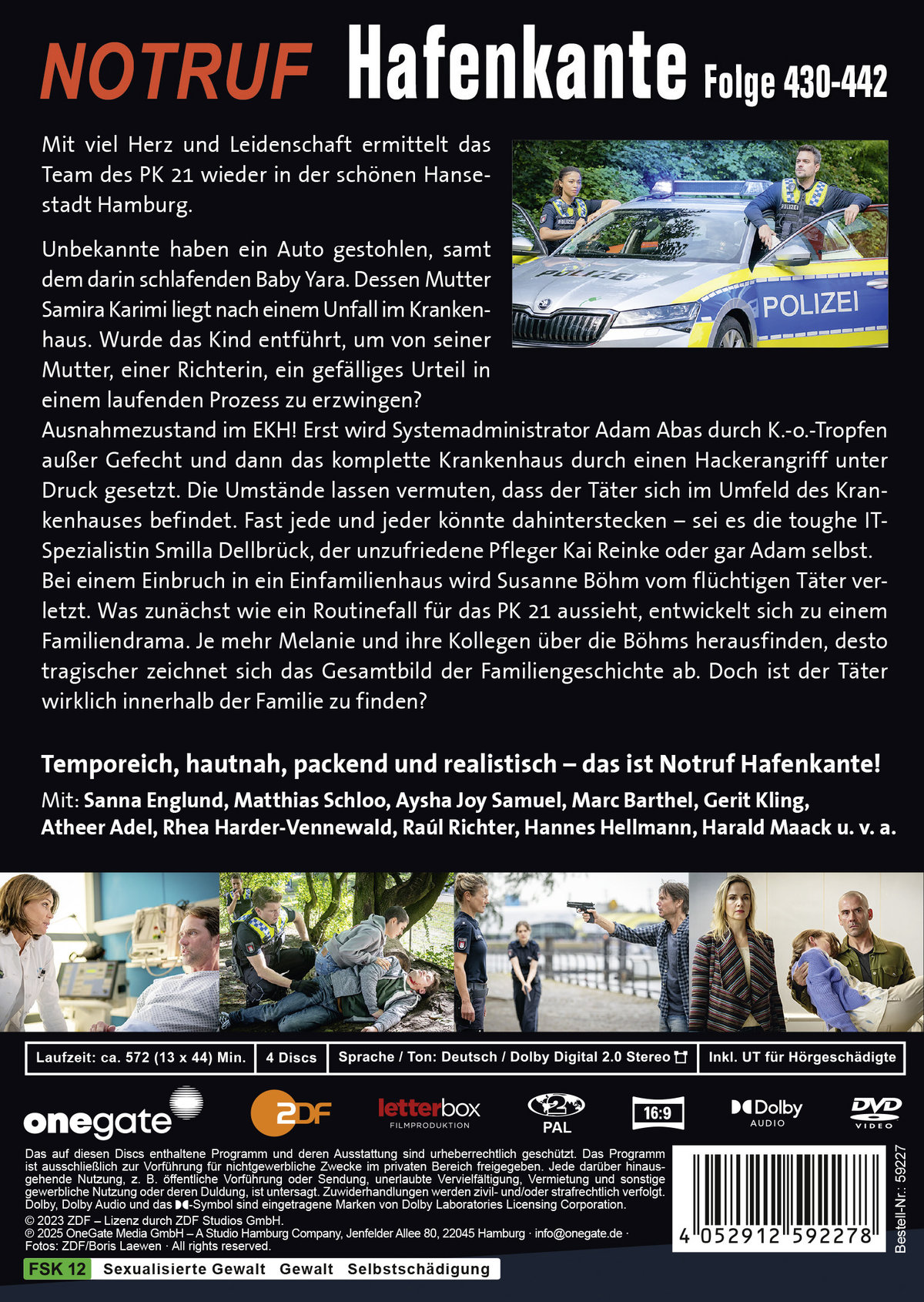 Notruf Hafenkante 34 (Folge 430-442)  [4 DVDs]  (DVD)
