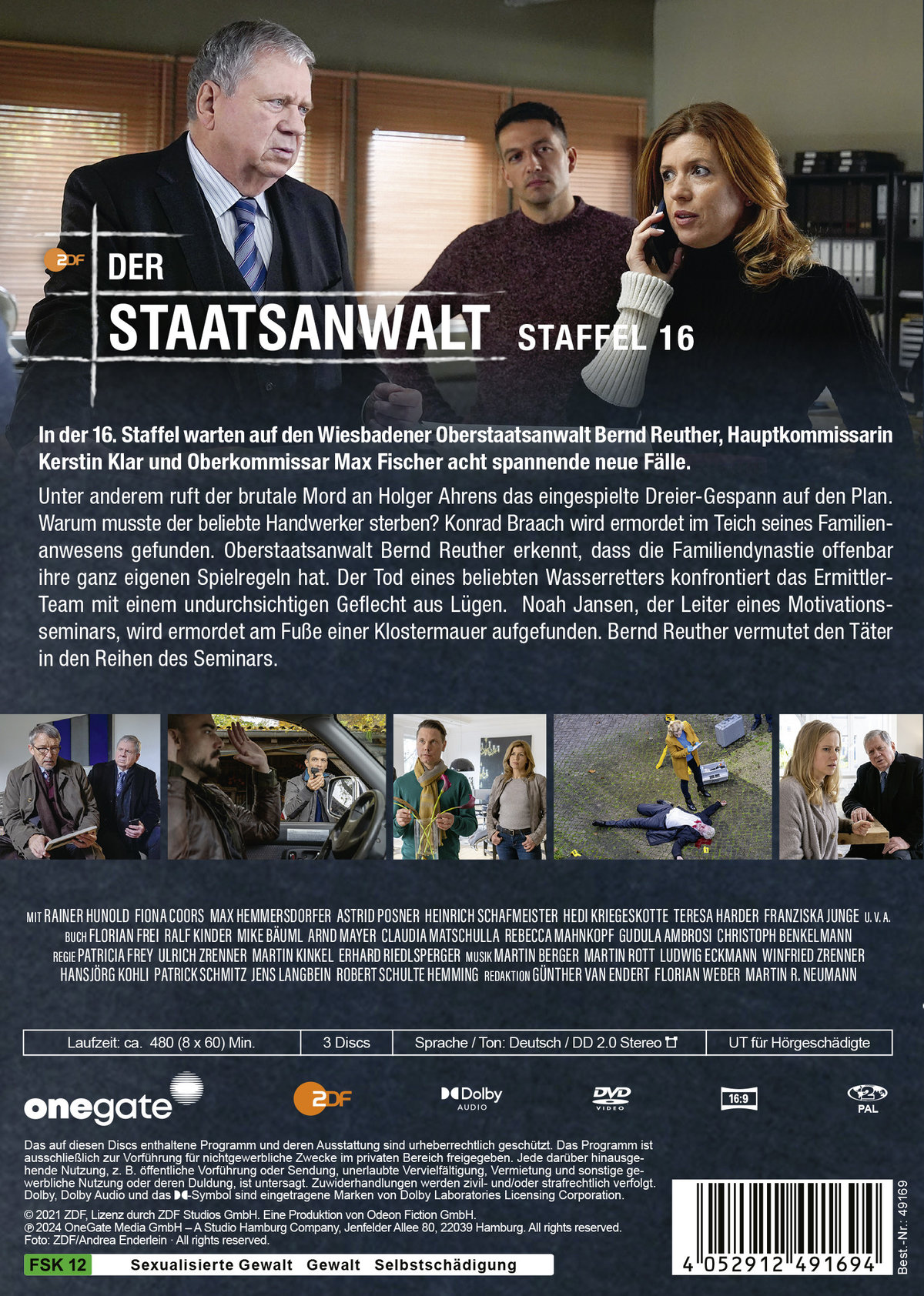 Der Staatsanwalt Staffel 16  [3 DVDs]  (DVD)