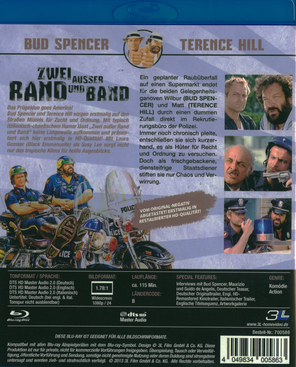 Zwei außer Rand und Band (blu-ray)