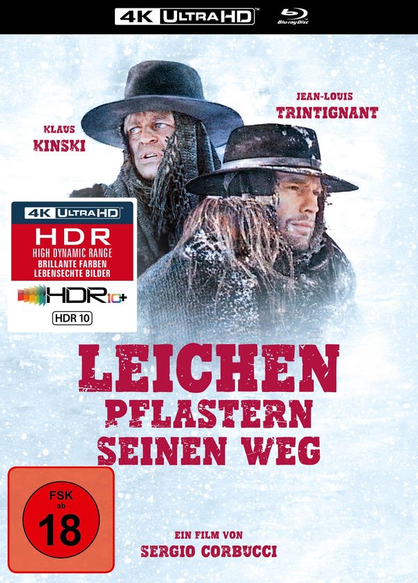 Leichen pflastern seinen Weg - Uncut Mediabook Edition (4K Ultra HD+blu-ray)