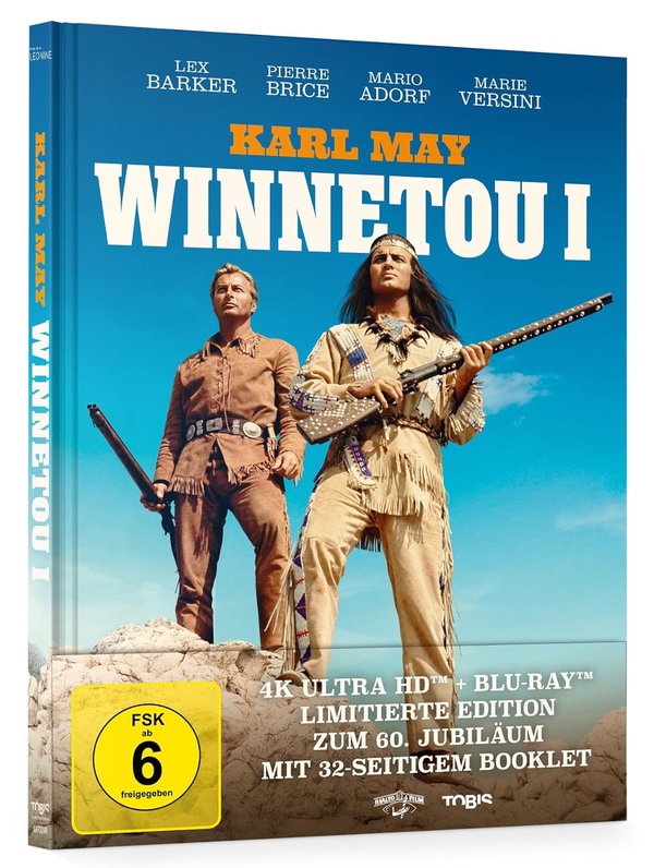 Winnetou 1 - Limited Mediabook Edition (blu-ray+4K Ultra HD) 
