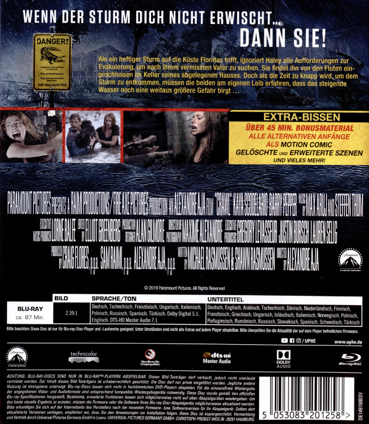 Crawl (blu-ray)