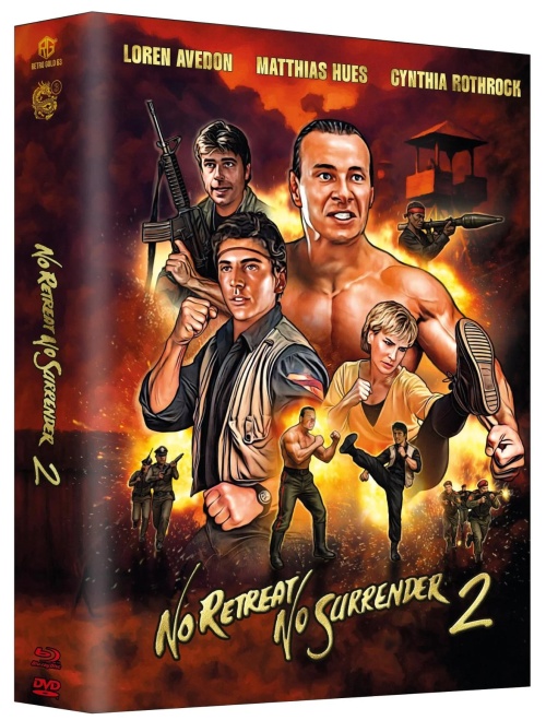 Karate Tiger 2 - Raging Thunder - Uncut Year of the Dragon Mediabook Edition  (blu-ray) (B)