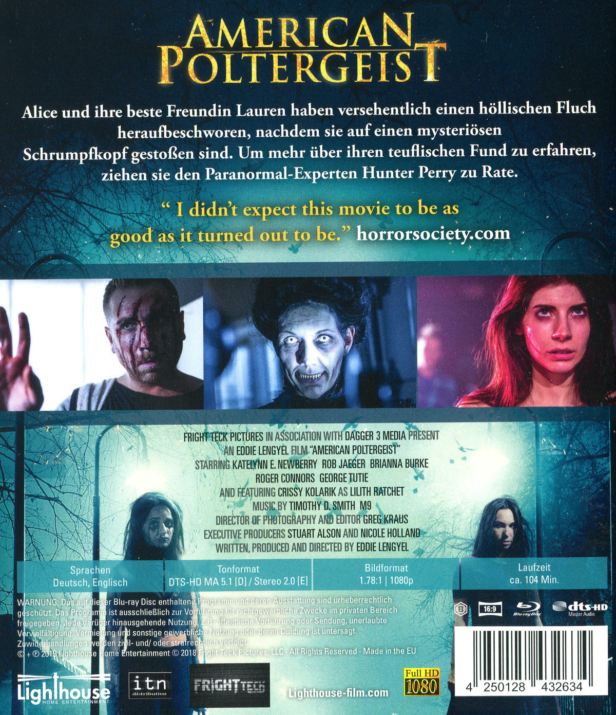 American Poltergeist - The Curse of Lilith Ratchet (blu-ray)