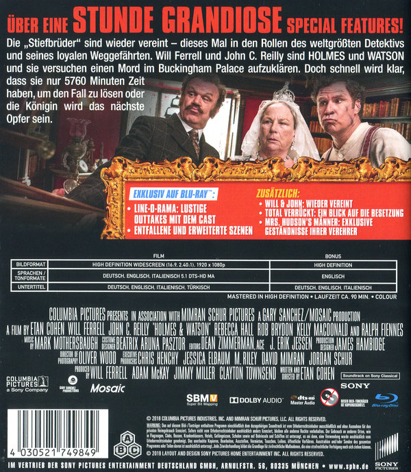 Holmes & Watson (blu-ray)