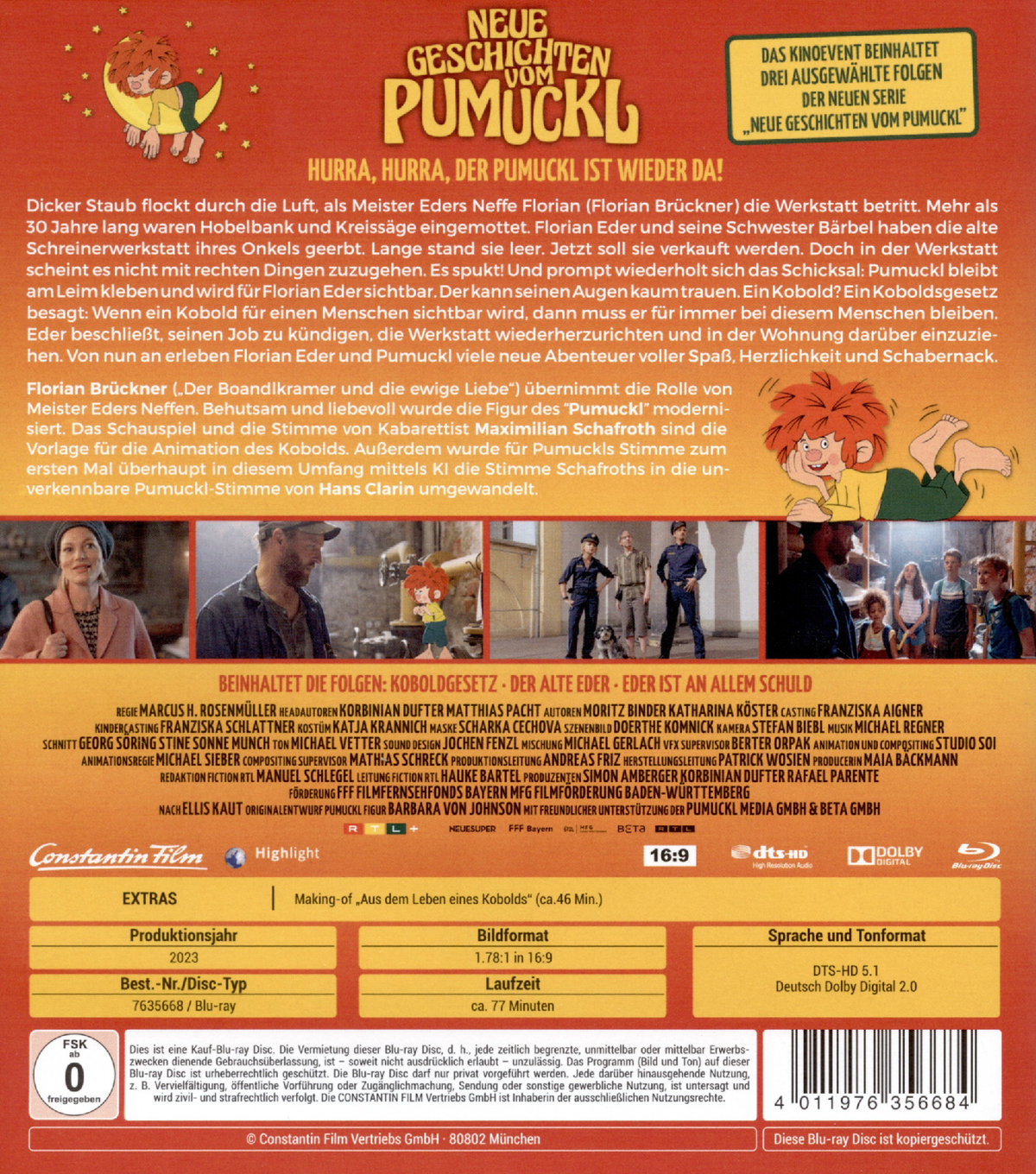 Neue Geschichten vom Pumuckl - Kino-Event  (Blu-ray)  (Blu-ray Disc)