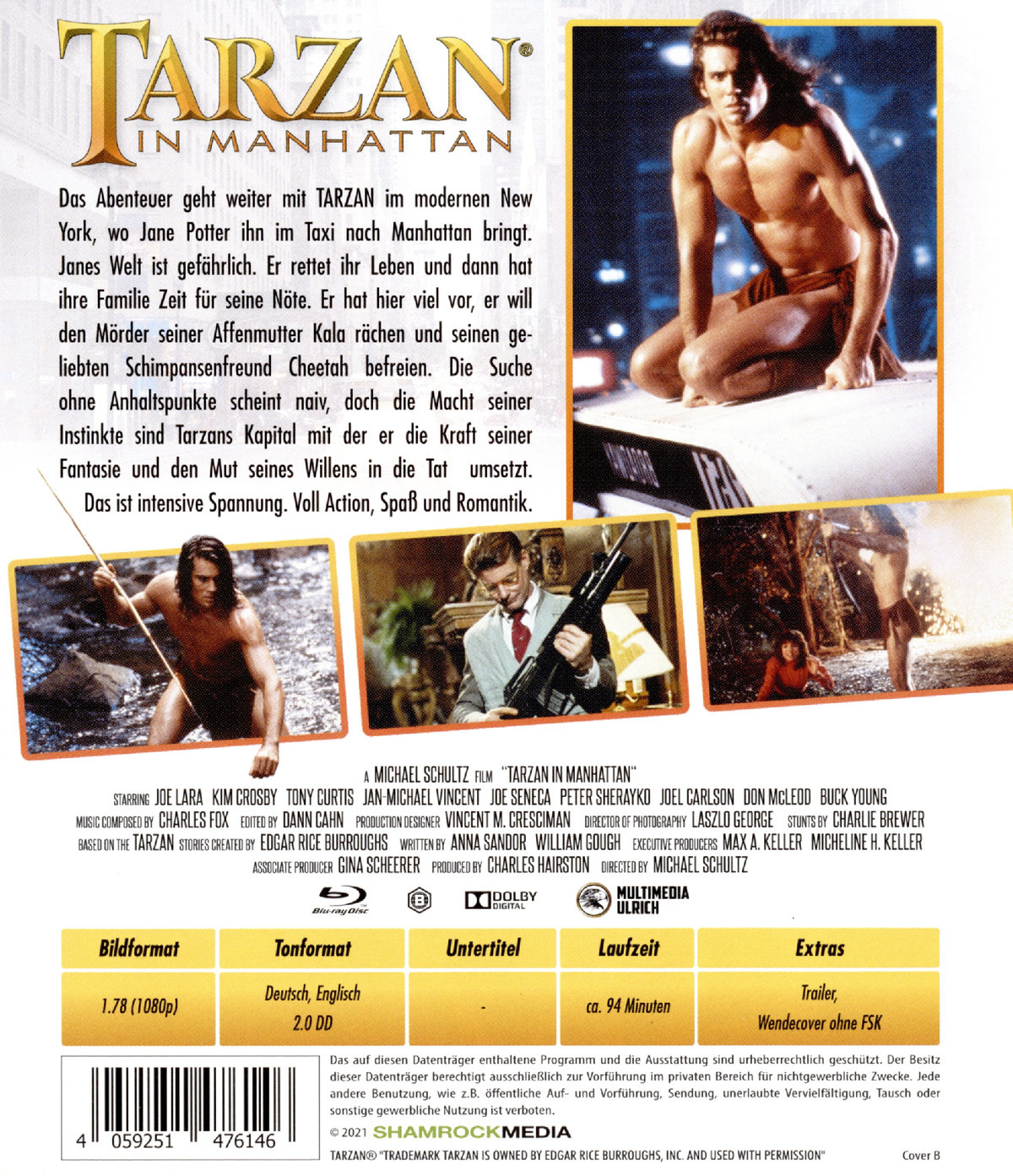 Tarzan in Manhattan (blu-ray) (B)