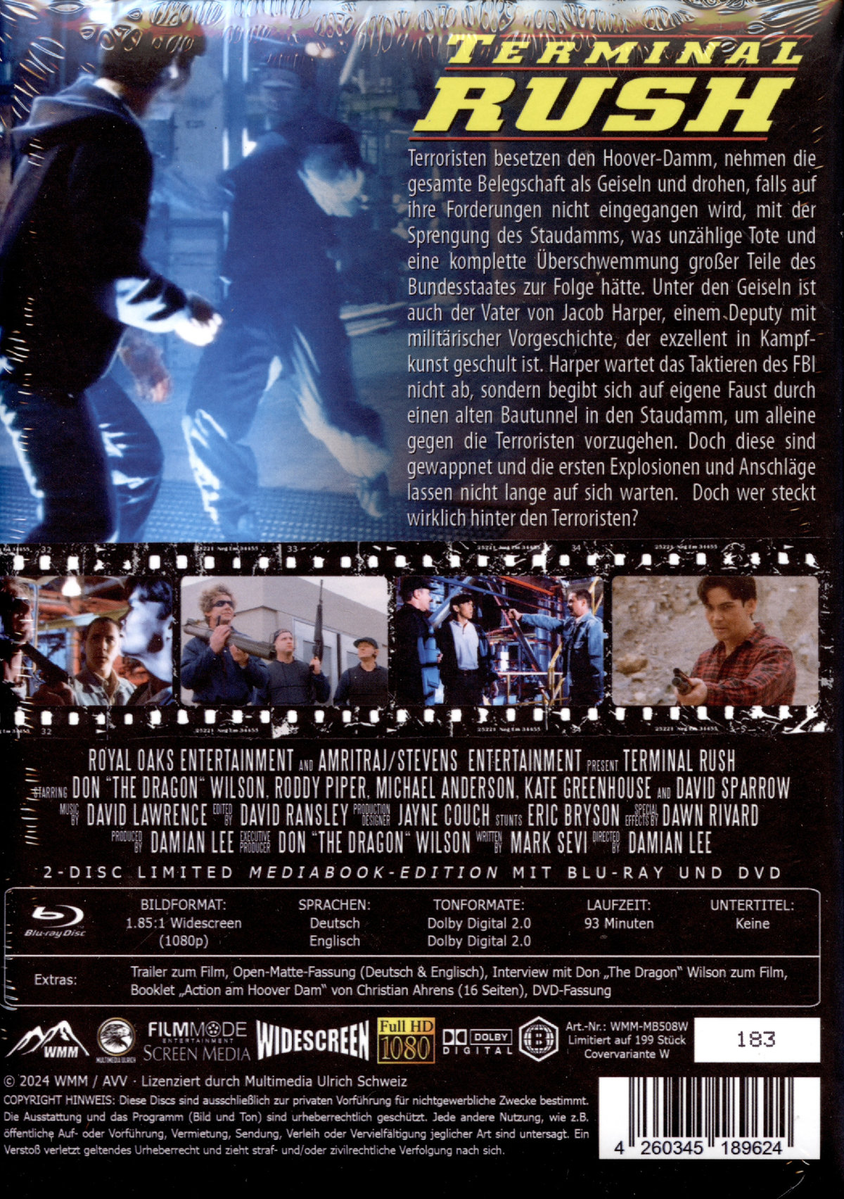 Terminal Rush - Uncut Mediabook Edition  (DVD+blu-ray)